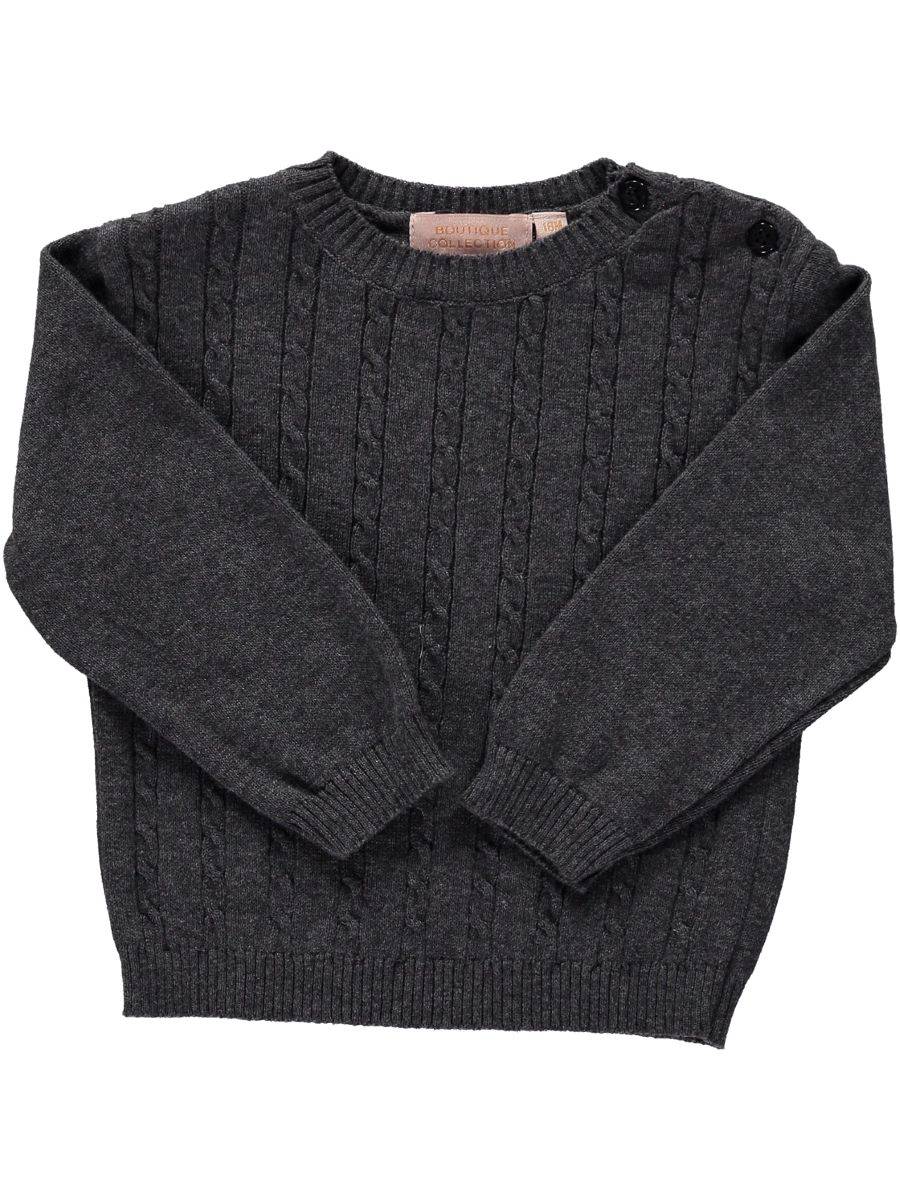 PRELVDAgnes Pullover in Coal - 10y