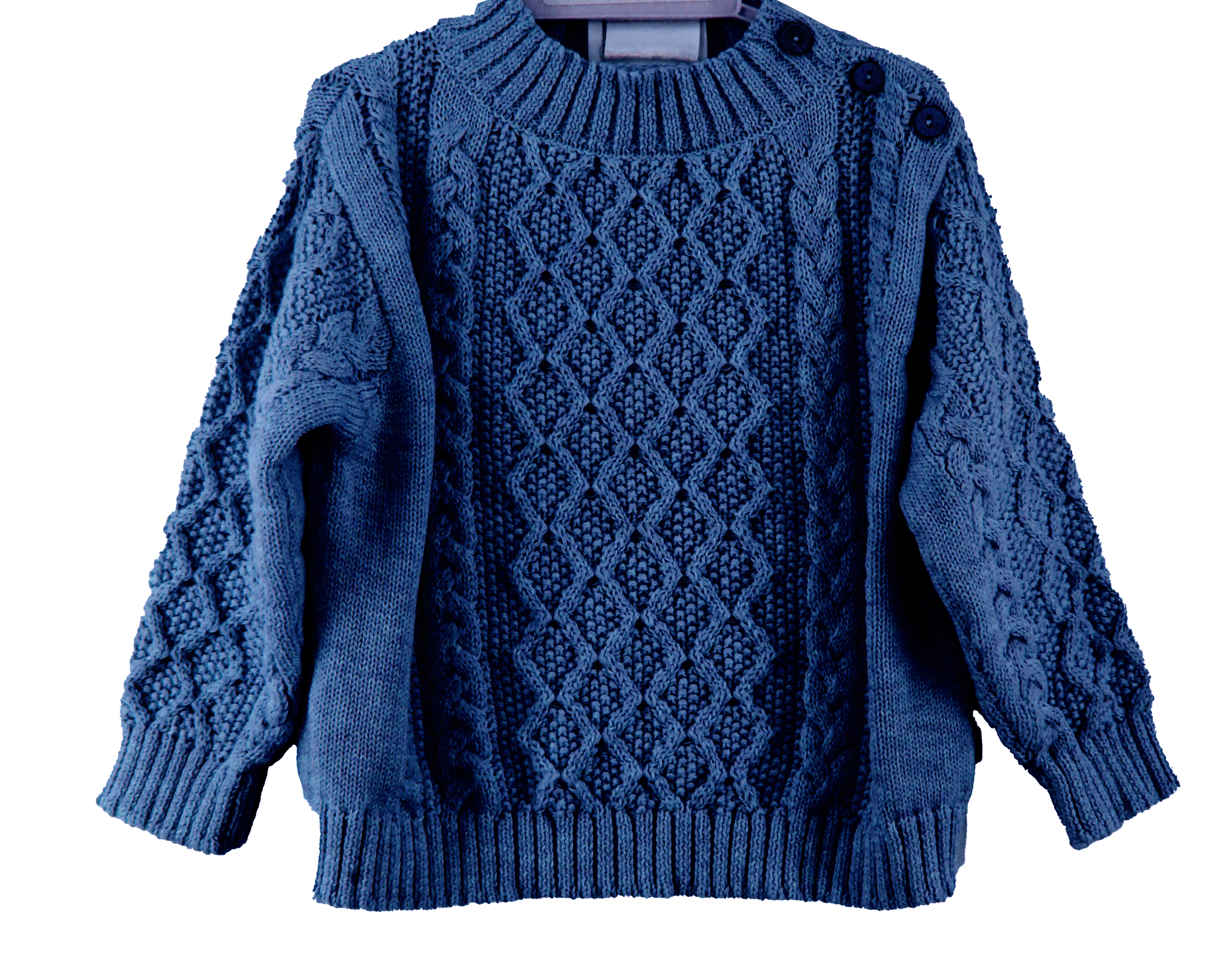 20254-Pullover Sweater Blue
