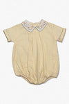 Ducks Collar Baby Boy Bubble Romper