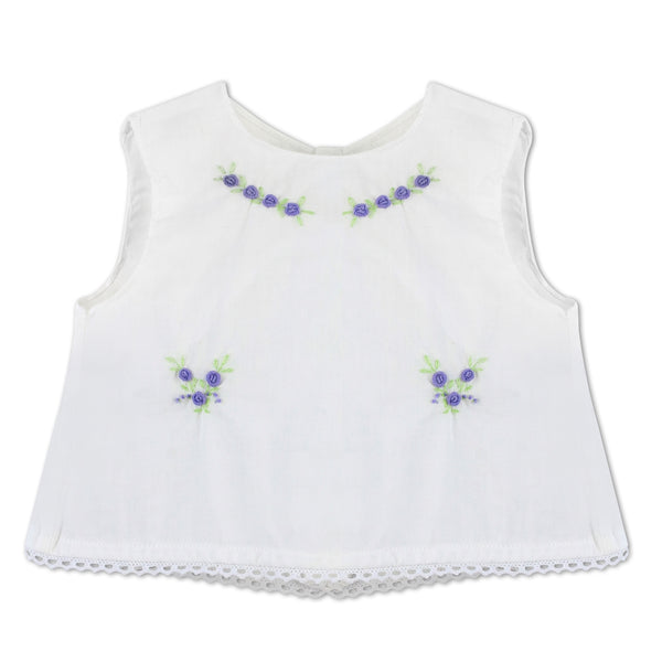 Baby Girl Sleeveless Shirt Two-Piece Diaper Set 2