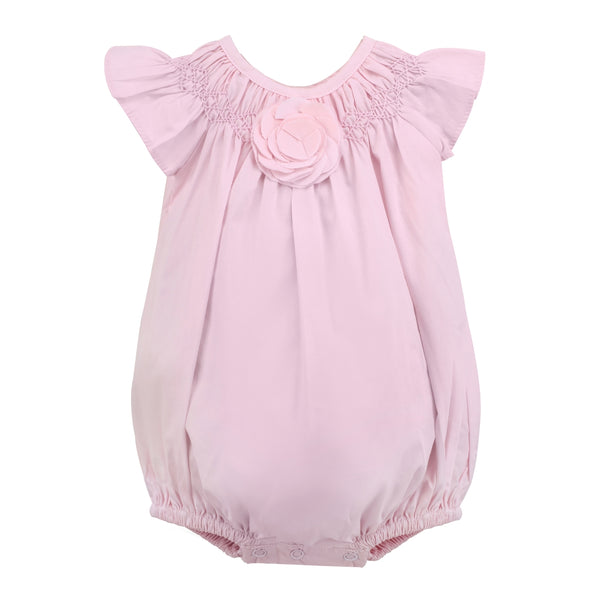 Flower Baby Girl Bubble Romper 