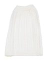 Imagewear White Dog Cable Sweater