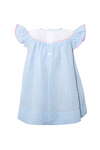 Smocked Fish Bishop Baby Girl Dress 2