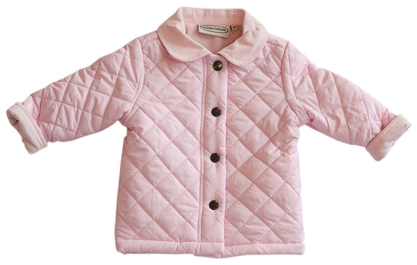 Wholesale Baby & Toddler Quilted Jacket Pink - Imagewear