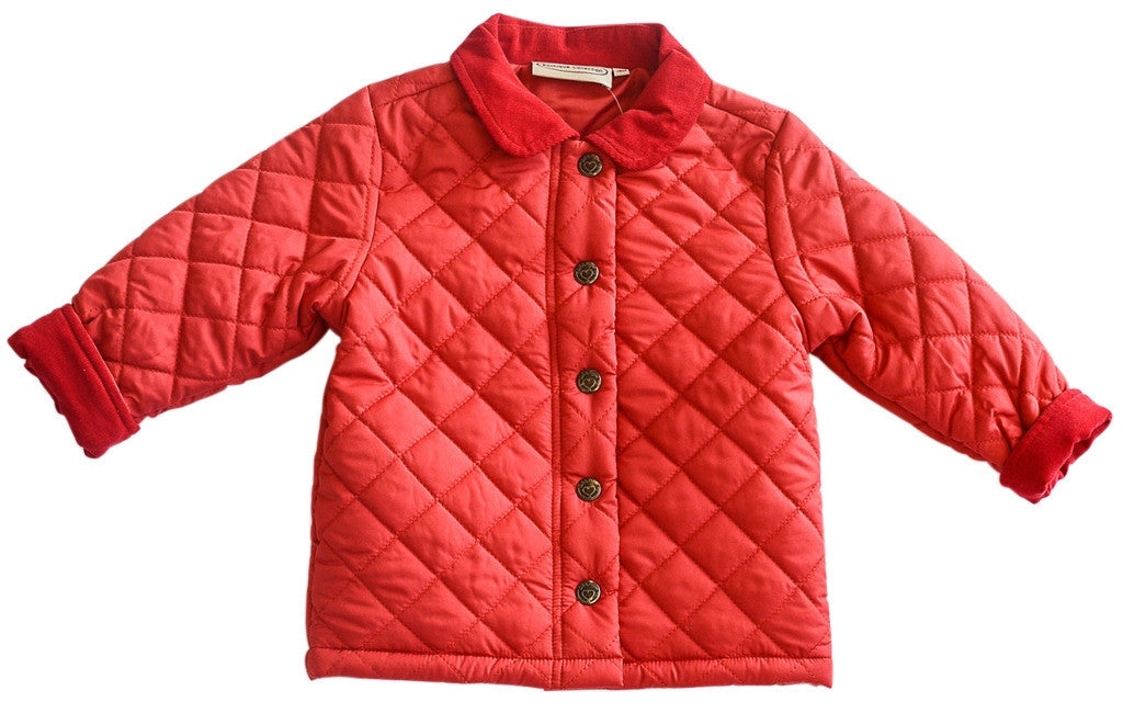 Wholesale Baby & Toddler Quilted Jacket Red - Imagewear