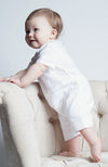 Wholesale Christening & Baptism Baby Boy Shortall Summer Outfit 6 - Imagewear