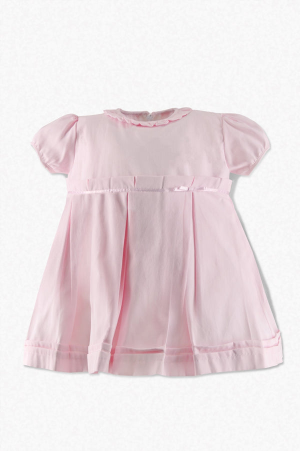 Wholesale Classy Pique Girl Dress (Baby & Toddler) Pink - Imagewear