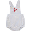 Kickin Crawfish Creeper- White, , Carriage Boutique, Imagewear