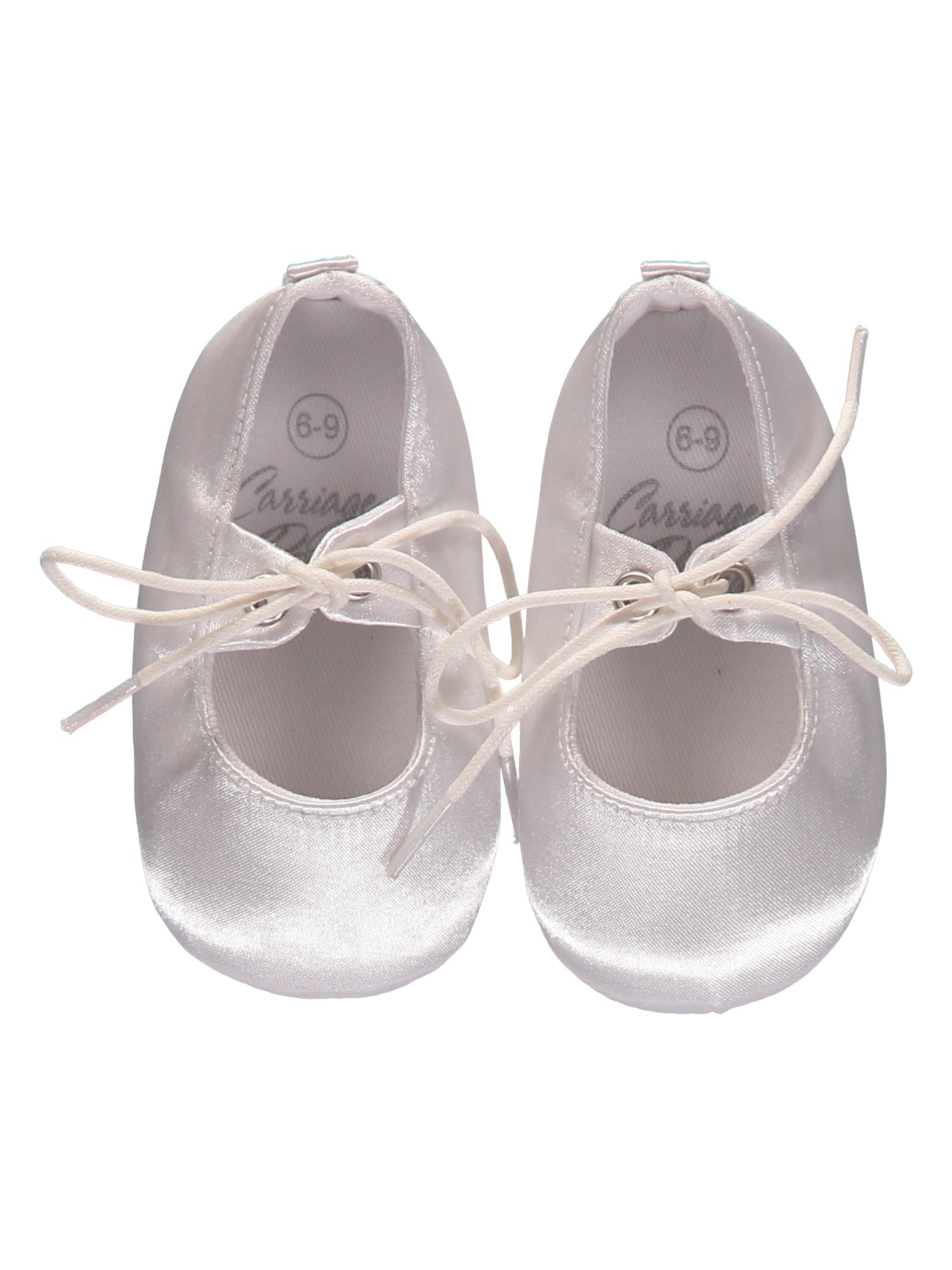Satin White Crib Shoe, , Imagewear, Imagewear