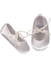 Satin White Crib Shoe, , Imagewear, Imagewear