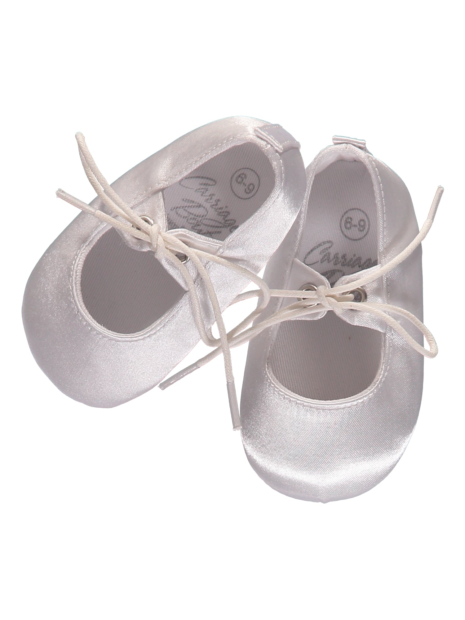 Satin White Crib Shoe, , Imagewear, Imagewear