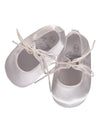 Satin White Crib Shoe, , Imagewear, Imagewear