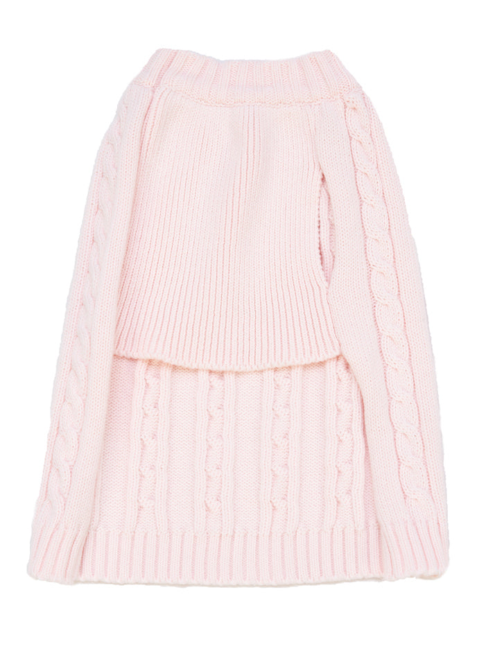 Pink Matching Dog Sweater