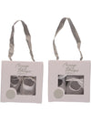 Satin White Crib Shoe- Ribbon, , Imagewear, Imagewear