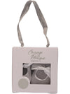 Satin White Crib Shoe- Ribbon, , Imagewear, Imagewear 5