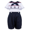 Smocked Sailing Bobbie Suit - Imagewear