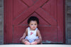 Kickin Crawfish Creeper- White, , Carriage Boutique, Imagewear
