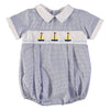 Wholesale Freedom Boats Baby Boy Bubble Romper - ImageWear