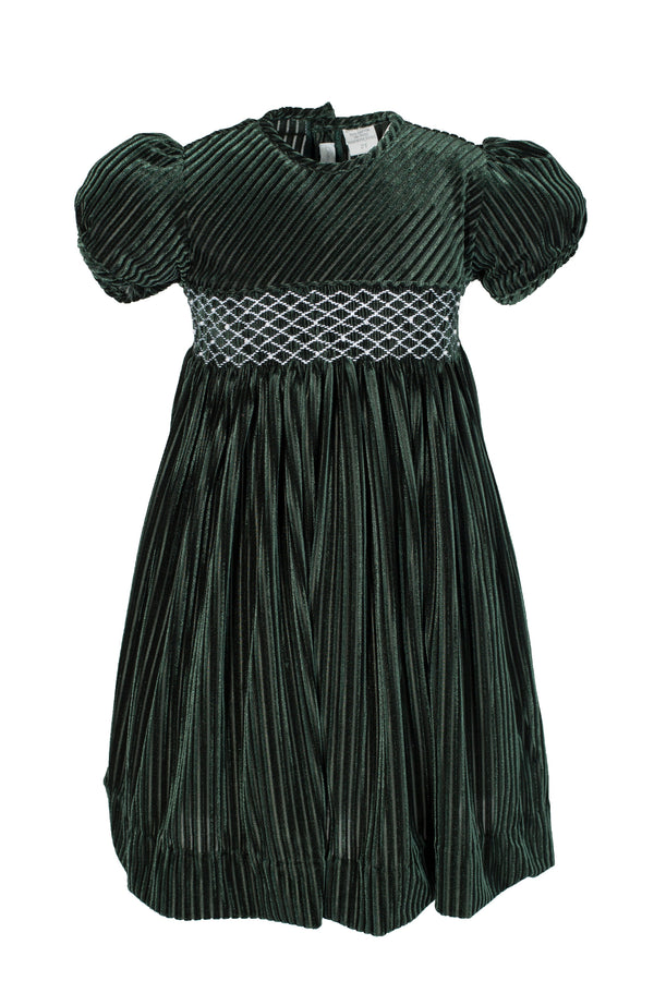 Pearl Party Short Sleeve Baby & Toddler Girl Dress