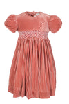 Pearl Party Velvet Baby & Toddler Short Sleeve Dress