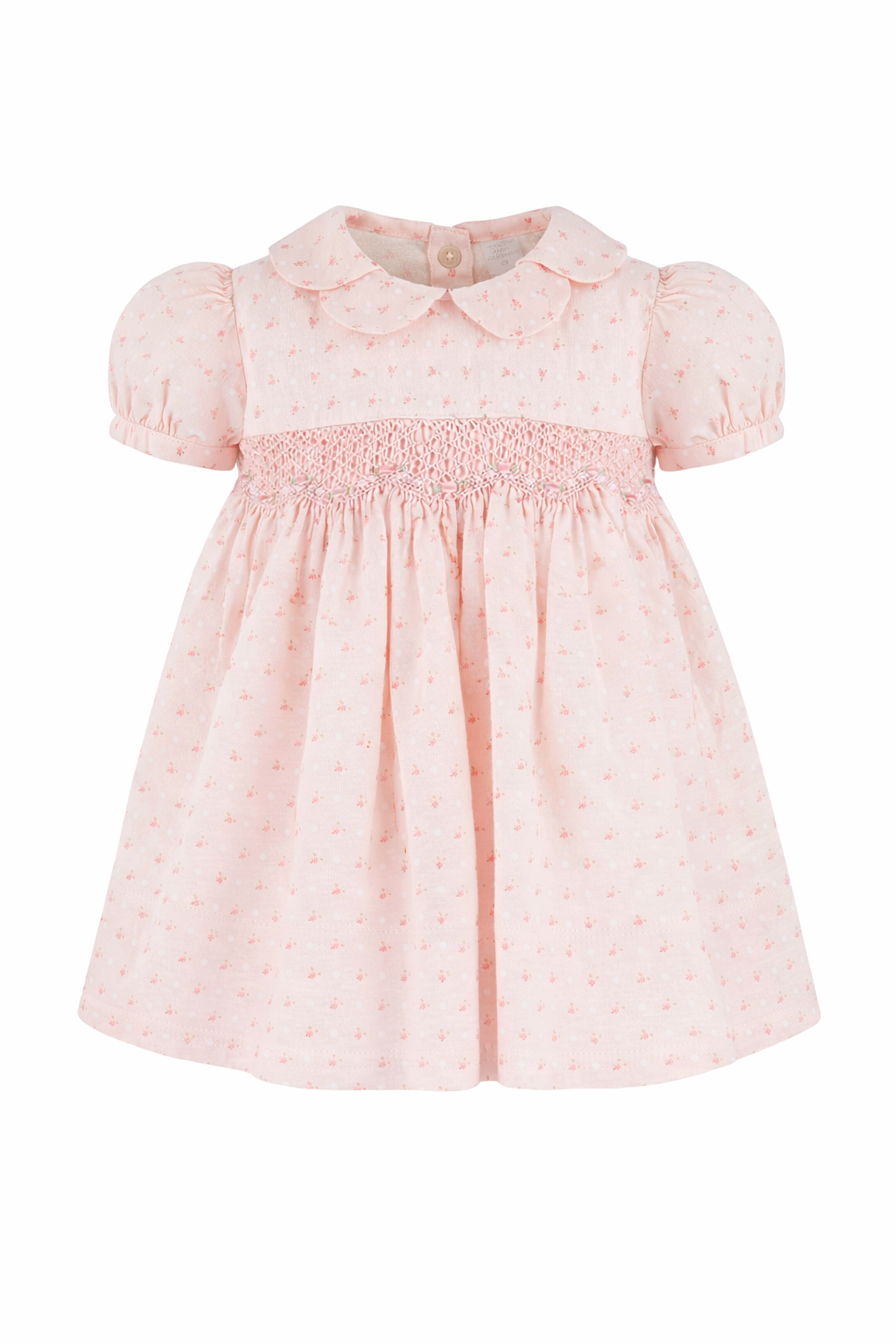 Mini Floral Dots Yoke Dress (Toddler & Youth)