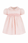 Mini Floral Dots Yoke Dress (Toddler & Youth)