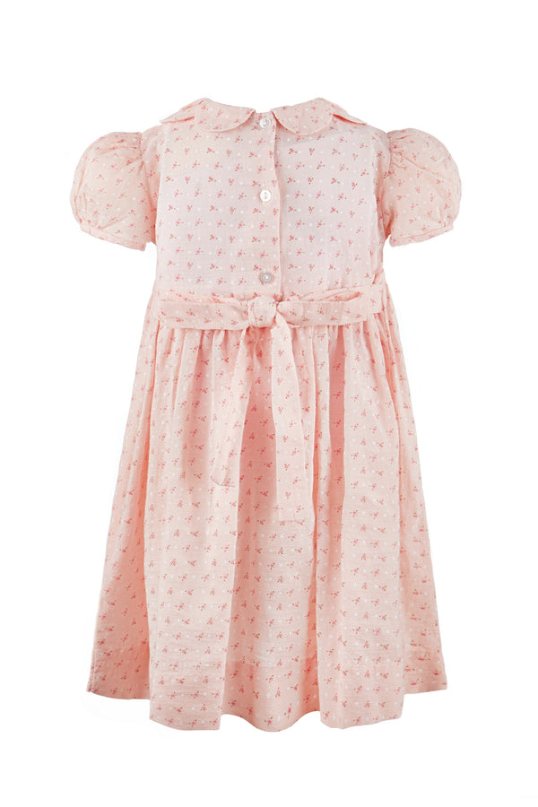 Mini Floral Dots Yoke Dress (Toddler & Youth)
