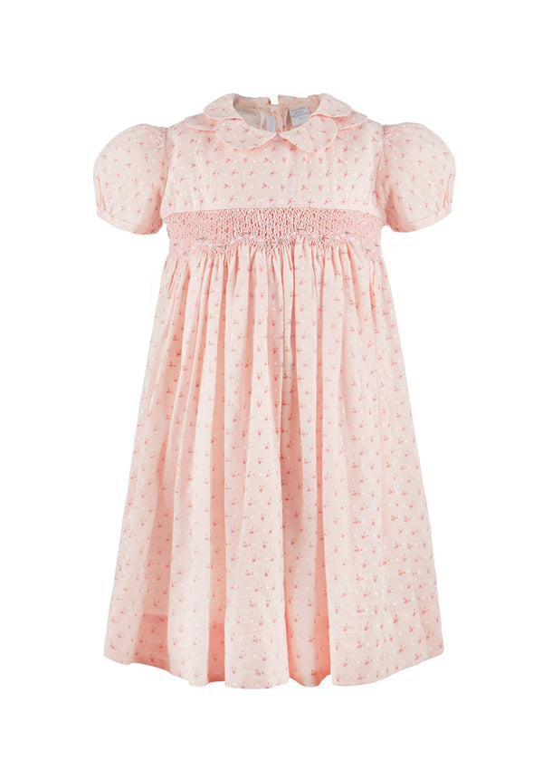 Mini Floral Dots Yoke Dress (Toddler & Youth)