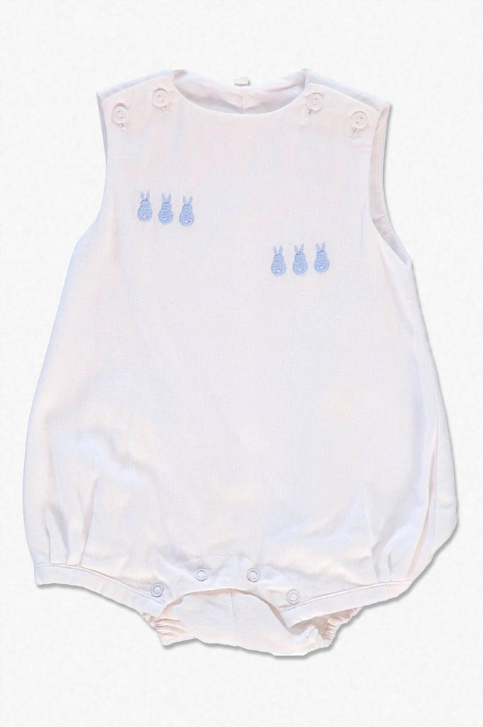 Easter Shadow Bubble Romper with Bonnet