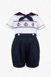 Wholesale Smocked Sailing Bobby Suit