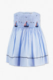 Wholesale Freedom Boats Dress (Newborn & Infant) Blue
