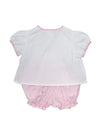 Girl Teddy Bear & Chic Diaper Set