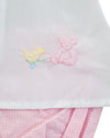 Girl Teddy Bear & Chic Diaper Set