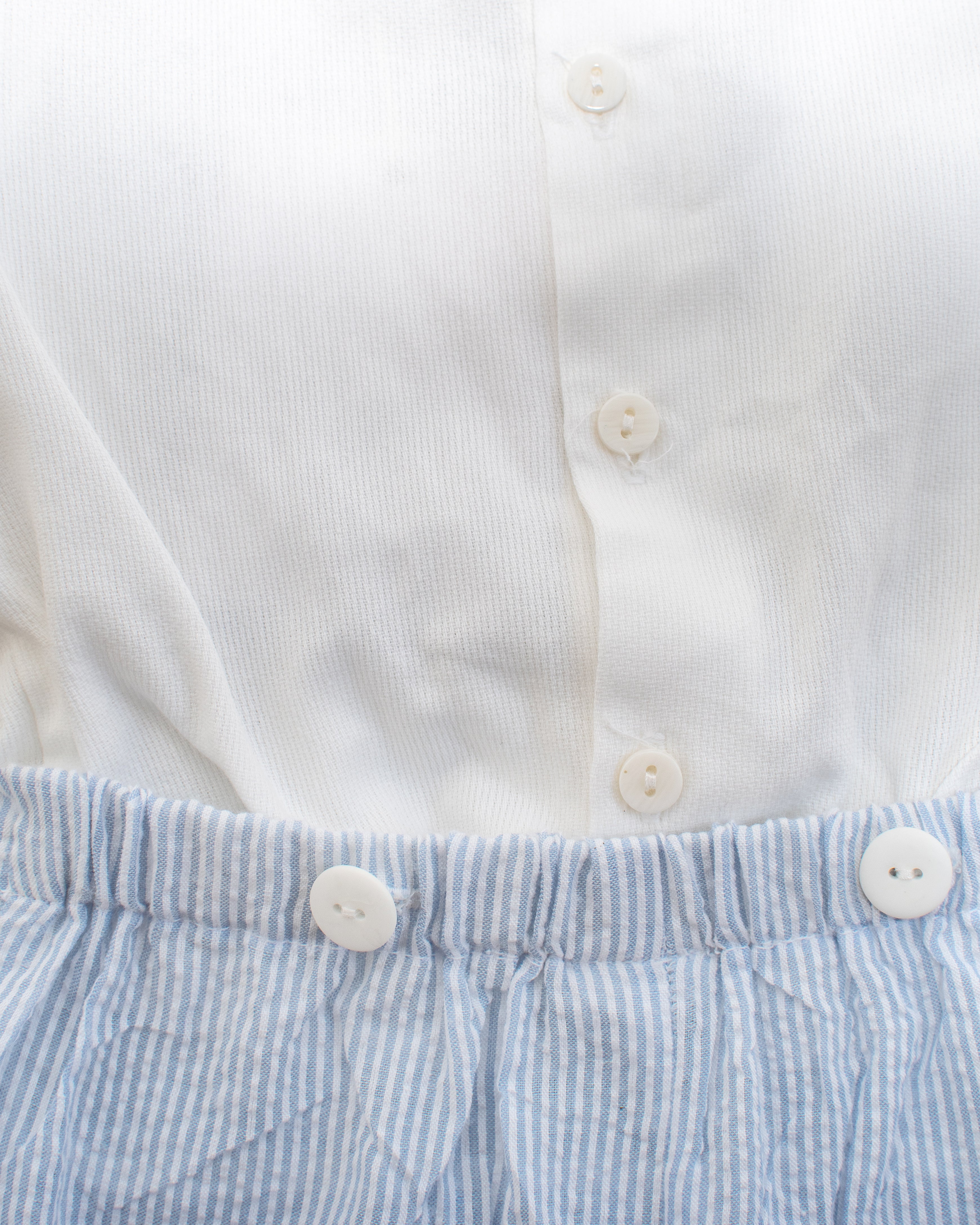 Smocked Sail Boats Bobby Suit