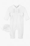 Elegant Baby Boy Christening Outfit with Hat