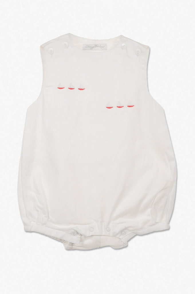 Wholesale Pique Classic Baby Boy Bubble Romper