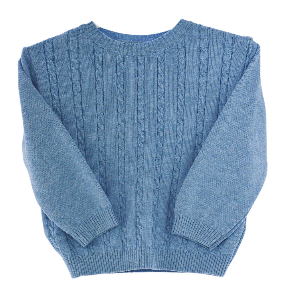 Blue Infant & Toddler Boy Pull Over Sweater