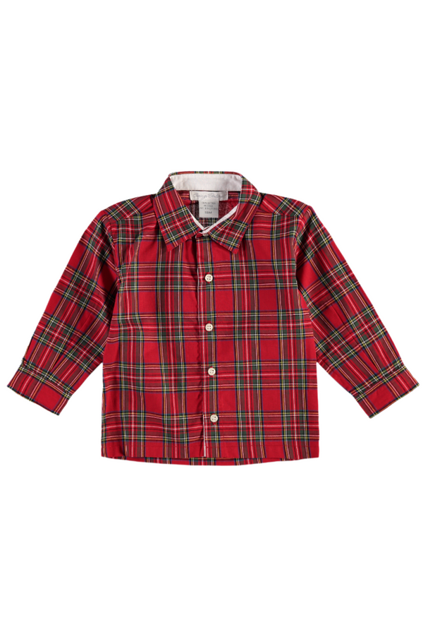Wholesale Plaid Baby & Toddler Boy Dress Shirt Wholesale Plaid Baby & Toddler Boy Dress Shirt