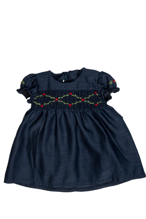 navy silk dress short Navy Party Dress for Toddler and Little Girl
