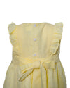 Swiss Dot Yellow Baby Girl Dress 3