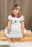 Wholesale Christmas Short Sleeve Baby Dress 2