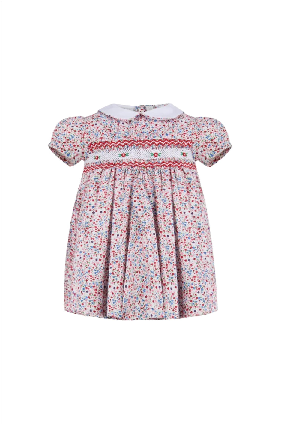 baby lots of love sweater dress red rose main image 1