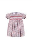 Baby Girl Rose Knit Long Sleeve Dress (Newborn & Infant)