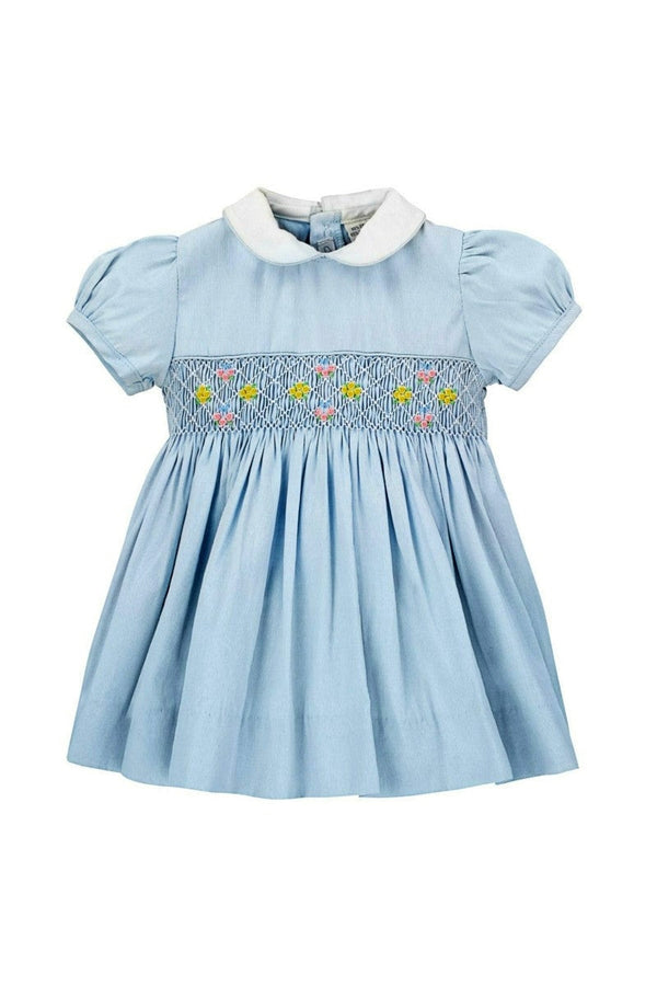 Blue Picque Classic Baby Girl Dress