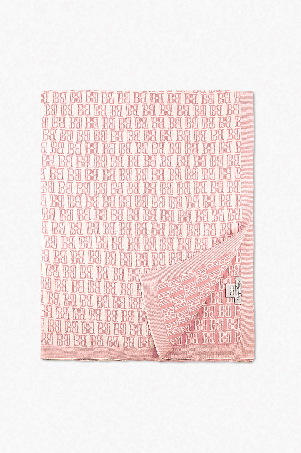 Carriage Boutique Baby B Pink Blanket