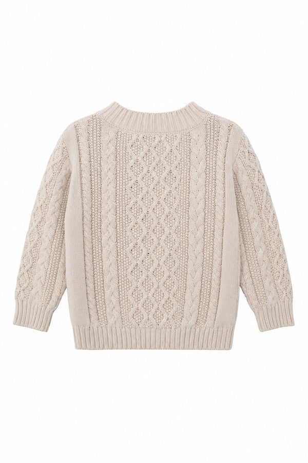 20252-Fisherman Knit Pullover Infant & Toddler Boy Sweater
