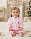 20242-Smocked Christmas Tree Baby Girl Longall