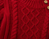 20274-Red Infant & Toddler Knit Pullover Sweater Fisherman