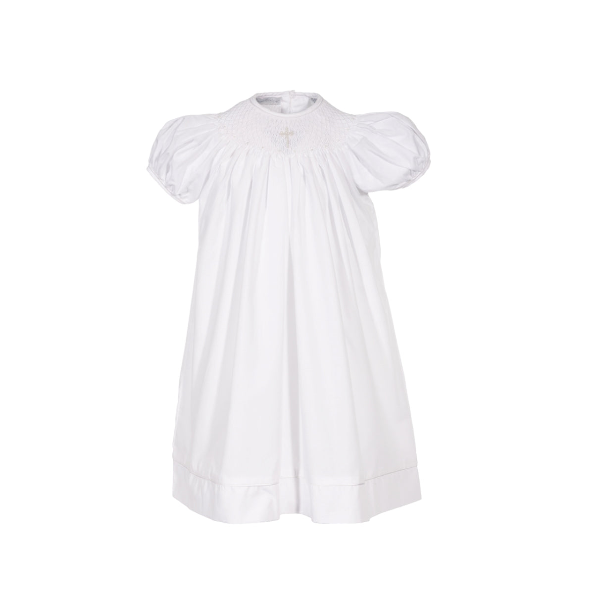 Baby Girl Classic Christening Bishop Dress & Bonnet