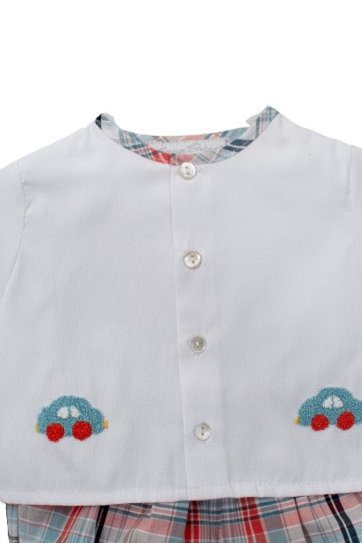 Heritage Car Bloomer Baby Boy Diaper Set 2